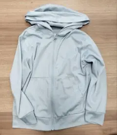 GU UVカットフルジップパーカー　120