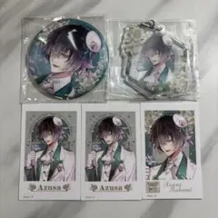 無神アズサ　ディアラバ　缶バッジ　ポラ風ラメカード