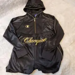 Champion　ジャージ　サイズ混合セットアップ　上下　魔裟斗モデル　黒金