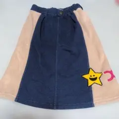 x-girl stages☆フリース素材コンビスカート 130