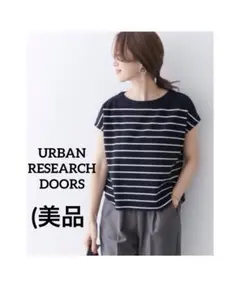 DOORS ネイビー　(美品)サーマルフレンチプルオーバー