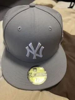 ニューヨーク・ヤンキース 59FIFTY グレーキャップ 7 1/2