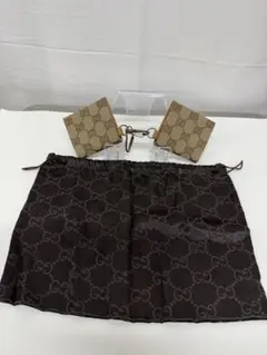Gucci GGパターン コインケースセット