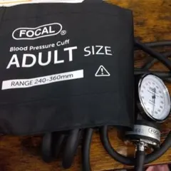 FOCAL アネロイド血圧計 専用ポーチ付き