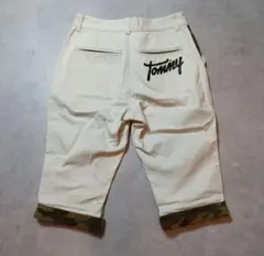 T*O様 TOMMY HILFIGER　刺繍ロゴ　チノパン　クロップド　Sサイズ