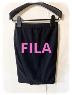 ☘️P1☘FILA ブラック シンプル スカート M
