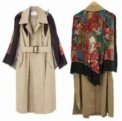 【希少アイテム／未使用／定価12.1万円】TOGA　スカーフ付トレンチベスト