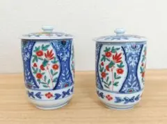 有田焼　湯呑茶碗　夫婦　2客セット