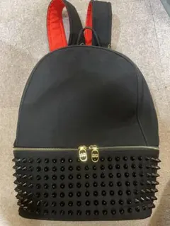 [極美品] DIAVEL スタッズブラックリュックのサムネイル