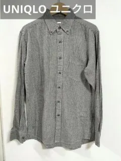 UNIQLO ユニクロ フランネルチェックシャツ S 長袖