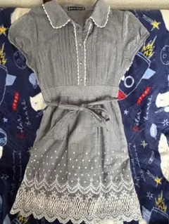 値下げ中 CECIL McBEE グレー レースワンピース