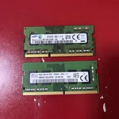 SAMSUNG ノートPC用メモリ 8GB 2枚セット 計16GB - メルカリ