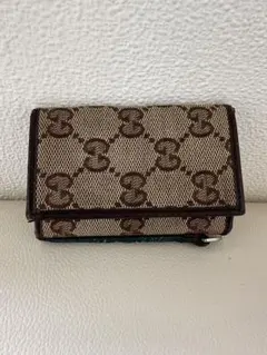 【GUCCI】GGキャンバス キーケース