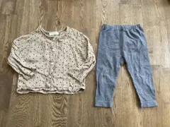 韓国子供服　カーディガン　シャツ　カットソー　UNIQLO レギンス