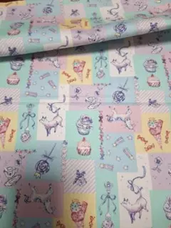 ユニコーン➁　生地　はぎれ