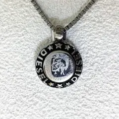 【美品】DIESEL ディーゼル ネックレス ブレイブマン DX0183 040