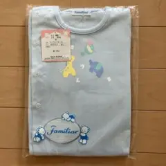 【新品未使用】familiar ファミリア　ツーウェイオール　ブルー　60