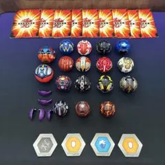 爆丸 BAKUGAN バトルブローラーズ 収納ケースセット 希少】爆丸 BAKUGAN バトルブローラーズ 収納ケース付き 25個セット