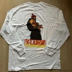 X-LARGE キャラクターグラフィック 長袖カットソー