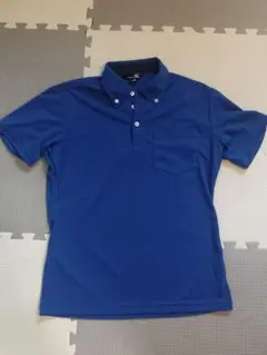 未使用　MIZUNO　メンズ　ポロシャツ　ブルー　ミズノ