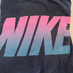 NIKEレディース ダークブルー グラデーションTシャツ