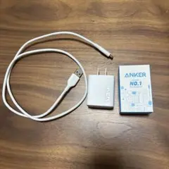 【格安！】Anker 20W 2ポート充電器充電ケーブルセット