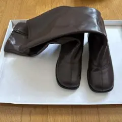 ブラウン ロングブーツ S