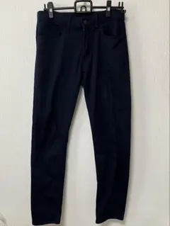 ユニクロ UNIQLO スキニーパンツ W68-76 ネイビー