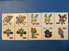 ポケモンパン　デコキャラシールシール　ルビー⭐︎サファイア　10枚セット