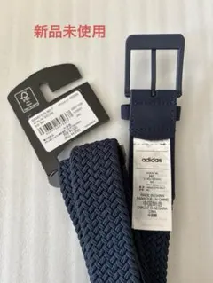 新品未使用　adidasベルト　紺色のサムネイル