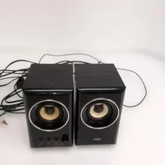 木製2chマルチメディアスピーカー　サンワサプライ　MM-SPWD2BK