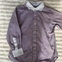 familiar ボタンダウン長袖シャツ 110cm