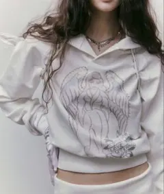 Sculptor X Ed Hardy] Angel Hoodie - メルカリ