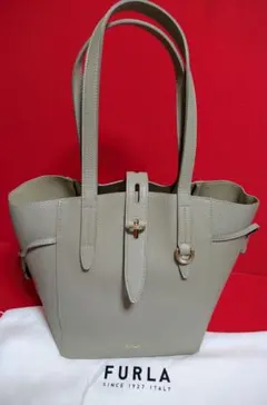美品 FURLA フルラ トートバッグ アイボリー ヴィンテージ - メルカリ