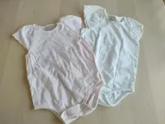 m様専用 プティマイン　フリル袖ロンパース2色セット