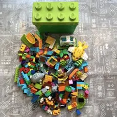 【正規品】レゴブロック＋緑のコンテナ