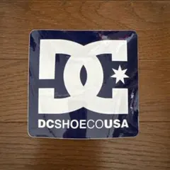 DC DCSHOEUSA ステッカー ネイビーのサムネイル