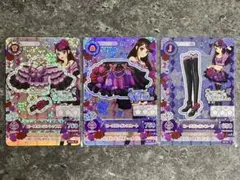 美品 アイカツ初期 排出版 第二弾 ローズボンボンコーデセット売り