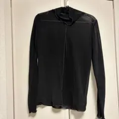 PAGEBOYシースルーハイネックブラウス