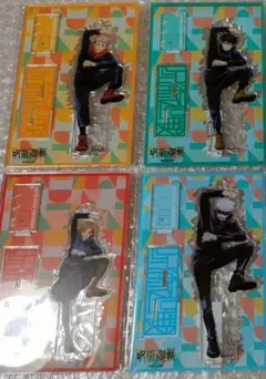 アニメジャパン 2021「呪術廻戦」アクリルスタンド　虎杖　伏黒　釘崎　五条