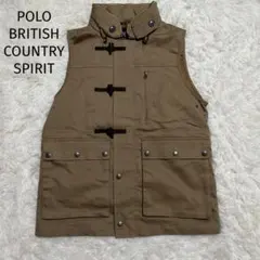 ＊POLO BCS＊【M】メンズジャケット　ベスト　フード収納　ポロ