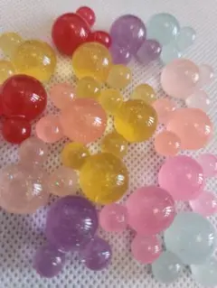 カラフル～　★　ハンドメイドパーツ まとめ売り 大量セット 断捨離