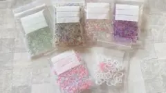 ビーズ 凸パーツ デコパーツ まとめ売り