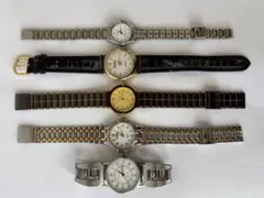 SEIKO CURRENT 他 クォーツ時計セット 5点 アンティーク