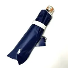 新品タグ付【ポロラルフローレン】簡単開閉 ポロポニー 遮光 晴雨兼用 折り畳み傘