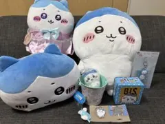 ちいかわ ぬいぐるみ キーホールダー　ほぼハチワレ