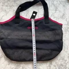adidas トートバッグ ブラック ピンクのサムネイル