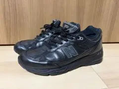New Balance 991 ブラック レザーのサムネイル