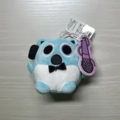【美品】ブルーハムハム ぬいぐるみマスコット ヘッドホン＆蝶ネクタイver.のサムネイル