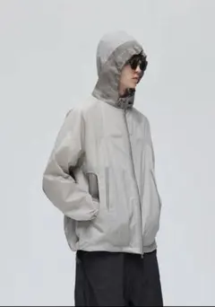 DECESOLO 接触冷感UVカットジャケット　テック系　Y2Kのサムネイル